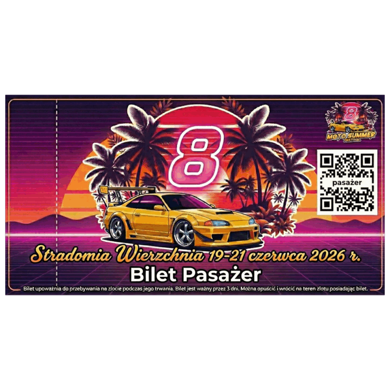 Bilet wstępu - PASAŻER