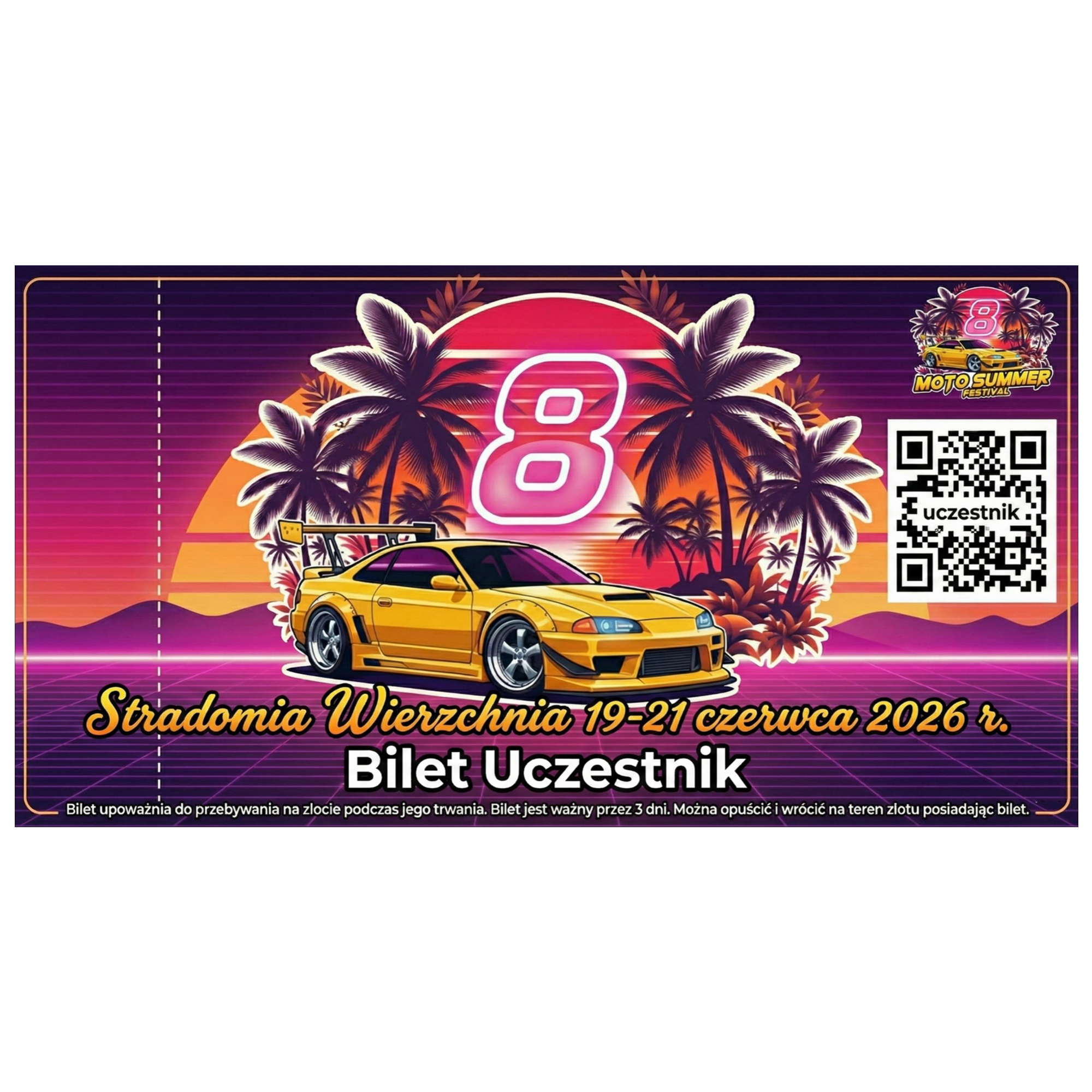 Bilet wstępu - UCZESTNIK